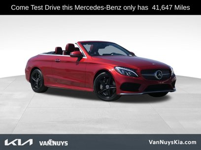 Used 2017 Mercedes-Benz C 300 4MATIC Cabriolet w/ Parking Assist Package
