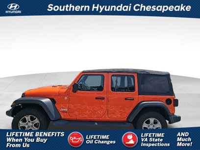 Used 2018 Jeep Wrangler Unlimited Sport S