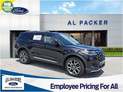 New 2025 Ford Explorer Platinum w/ Ultimate Package