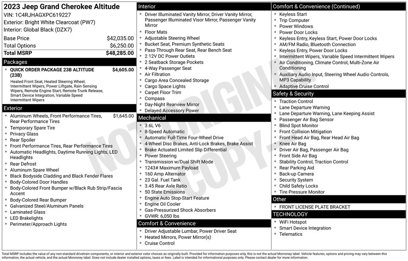 Used 2023 Jeep Grand Cherokee Altitude