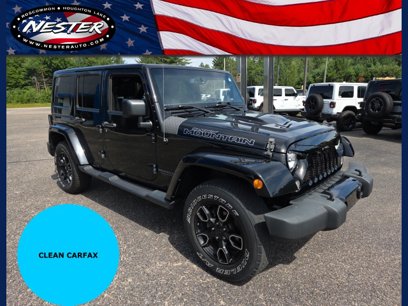 Used 2017 Jeep Wrangler Unlimited Sahara