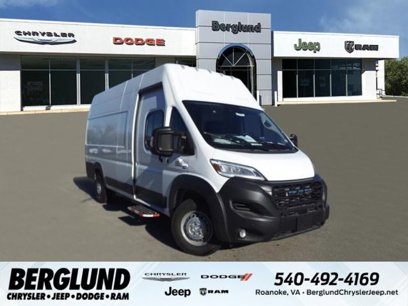 New 2024 RAM ProMaster 3500 w/ Delivery Van Package
