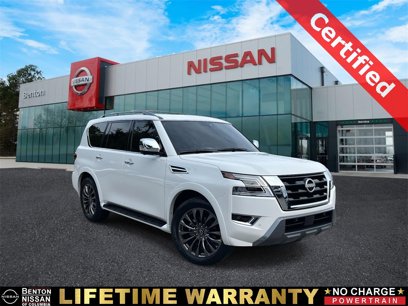 Certified 2024 Nissan Armada Platinum w/ Captain's Chairs Package