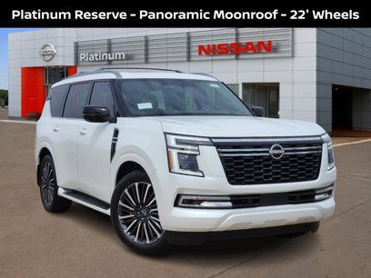 New 2025 Nissan Armada Platinum Reserve