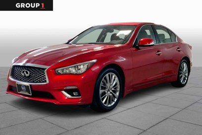 Used 2021 INFINITI Q50 Luxe w/ Seat & Sound Package