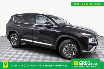 Used 2022 Hyundai Santa Fe Blue w/ Cargo Package