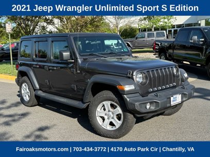 Certified 2021 Jeep Wrangler Unlimited Sport