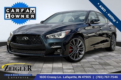 Used 2024 INFINITI Q50 Red Sport 400 w/ Black Opal Edition