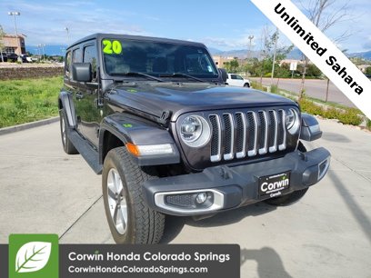 Used 2020 Jeep Wrangler Unlimited Sahara w/ LED Lighting Group