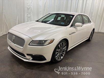 Used 2017 Lincoln Continental Select