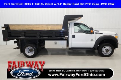 Certified 2016 Ford F550 4x4 Regular Cab Super Duty
