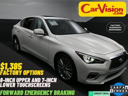 Used 2024 INFINITI Q50 Luxe w/ Cargo Package