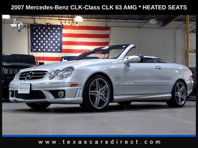 Used 2007 Mercedes-Benz CLK 63 AMG Cabriolet