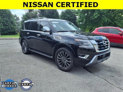 Certified 2024 Nissan Armada Platinum w/ Captain's Chairs Package