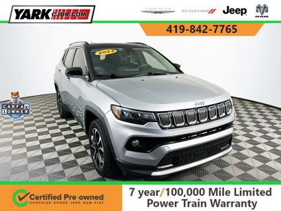 Certified 2022 Jeep Compass Limited w/ Sun and Sound Group
