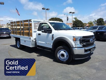Certified 2022 Ford F550 2WD Regular Cab Super Duty