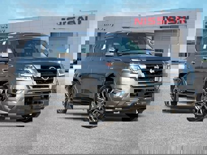 Certified 2022 Nissan Armada Platinum w/ Captain's Chairs Package
