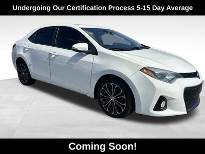 Used 2016 Toyota Corolla S