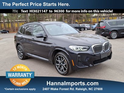 Used 2022 BMW X3 xDrive30i w/ M Sport Package 2