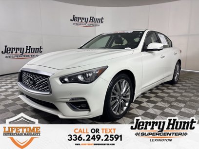 Used 2022 INFINITI Q50 Luxe w/ Cargo Package