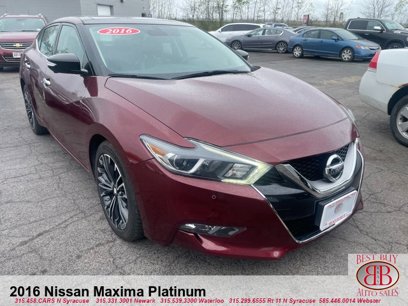 Used 2016 Nissan Maxima Platinum