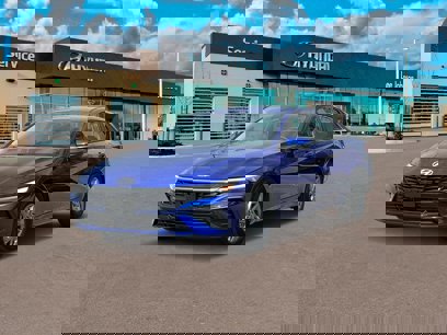 New 2025 Hyundai Elantra Blue