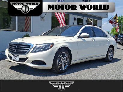 Used 2016 Mercedes-Benz S 550 4MATIC Sedan