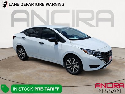 New 2025 Nissan Versa S w/ Trunk Package