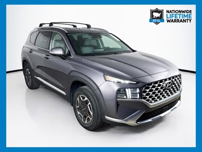 Used 2021 Hyundai Santa Fe Blue