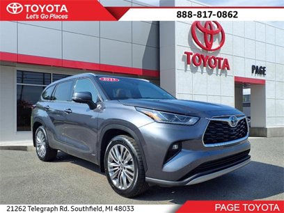 Certified 2023 Toyota Highlander Platinum