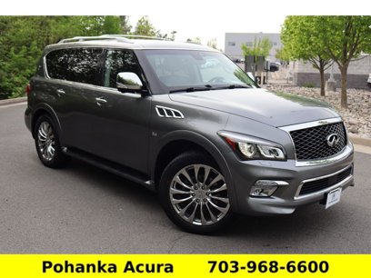 Used 2017 INFINITI QX80 4WD w/ Deluxe Technology Package