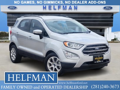 Used 2020 Ford EcoSport SE