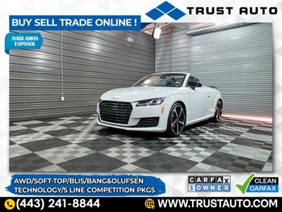 Used 2018 Audi TT 2.0T w/ Technology Package