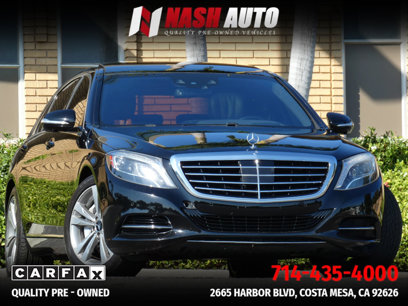 Used 2017 Mercedes-Benz S 550 4MATIC Sedan w/ Premium Package