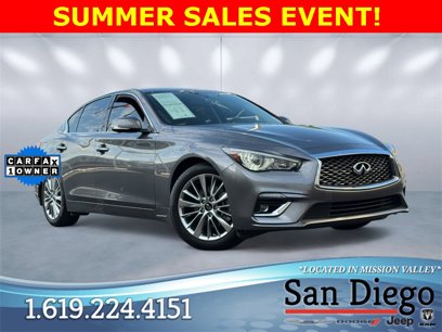 Used 2022 INFINITI Q50 Luxe w/ Cargo Package