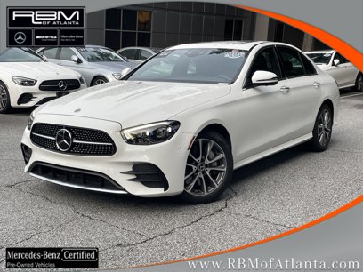 Certified 2022 Mercedes-Benz E 450 4MATIC Sedan