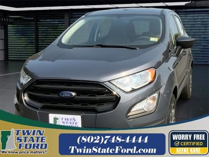 Certified 2022 Ford EcoSport S