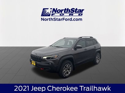 Used 2021 Jeep Cherokee Trailhawk w/ Premium Leather Package