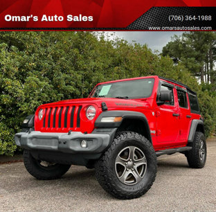 Used 2018 Jeep Wrangler Unlimited Sport S