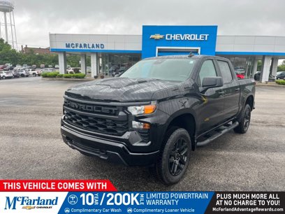 New 2025 Chevrolet Silverado 1500 Custom Trail Boss w/ Turbomax Blackout Package