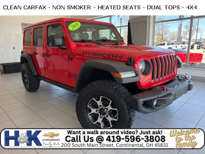 Used 2018 Jeep Wrangler Unlimited Rubicon