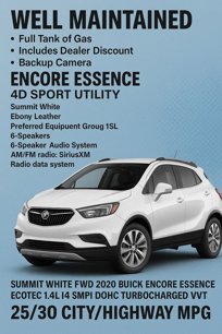 Used 2020 Buick Encore Essence