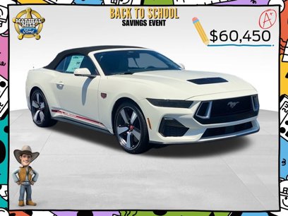 New 2025 Ford Mustang GT Premium w/ 60th Anniversary Package