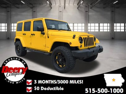 Used 2015 Jeep Wrangler Unlimited Sahara