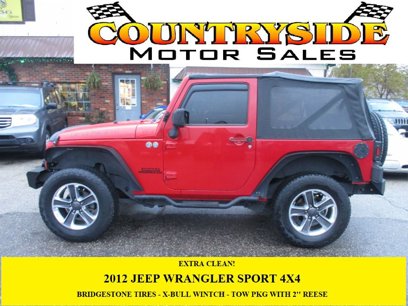 Used 2012 Jeep Wrangler Sport