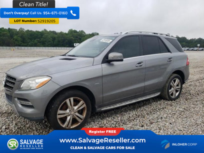 Used 2012 Mercedes-Benz ML 350 4MATIC