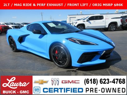 Certified 2023 Chevrolet Corvette Stingray Preferred Cpe w/ Engine Appearance Package