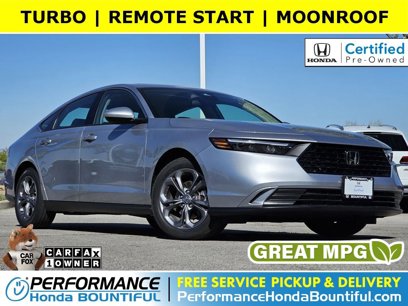 Certified 2024 Honda Accord EX