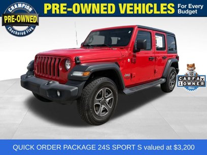 Used 2019 Jeep Wrangler Unlimited Sport S