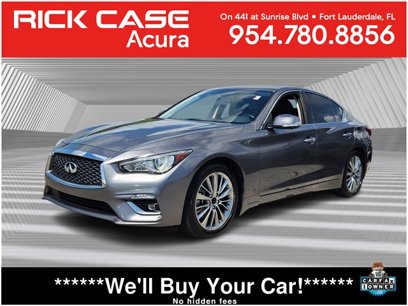 Used 2022 INFINITI Q50 Luxe w/ Cargo Package
